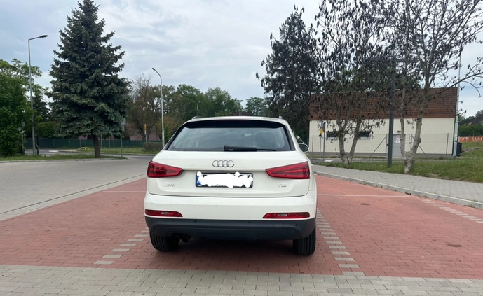 Audi Q3 cena 57000 przebieg: 217000, rok produkcji 2013 z Wrocław małe 37